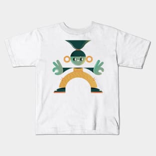 Yoga girl Kids T-Shirt